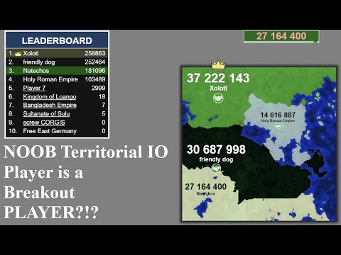 Territorial IO: NOOB Actually Stays Alive?!?