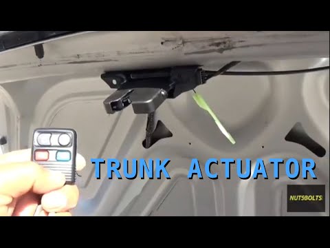 How to Replace a Trunk Lock Actuator in Your Car