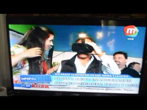 MagazineTV-Seronero. Espacio Misiones. Nota Scioli y Closs en Mar del Plata.