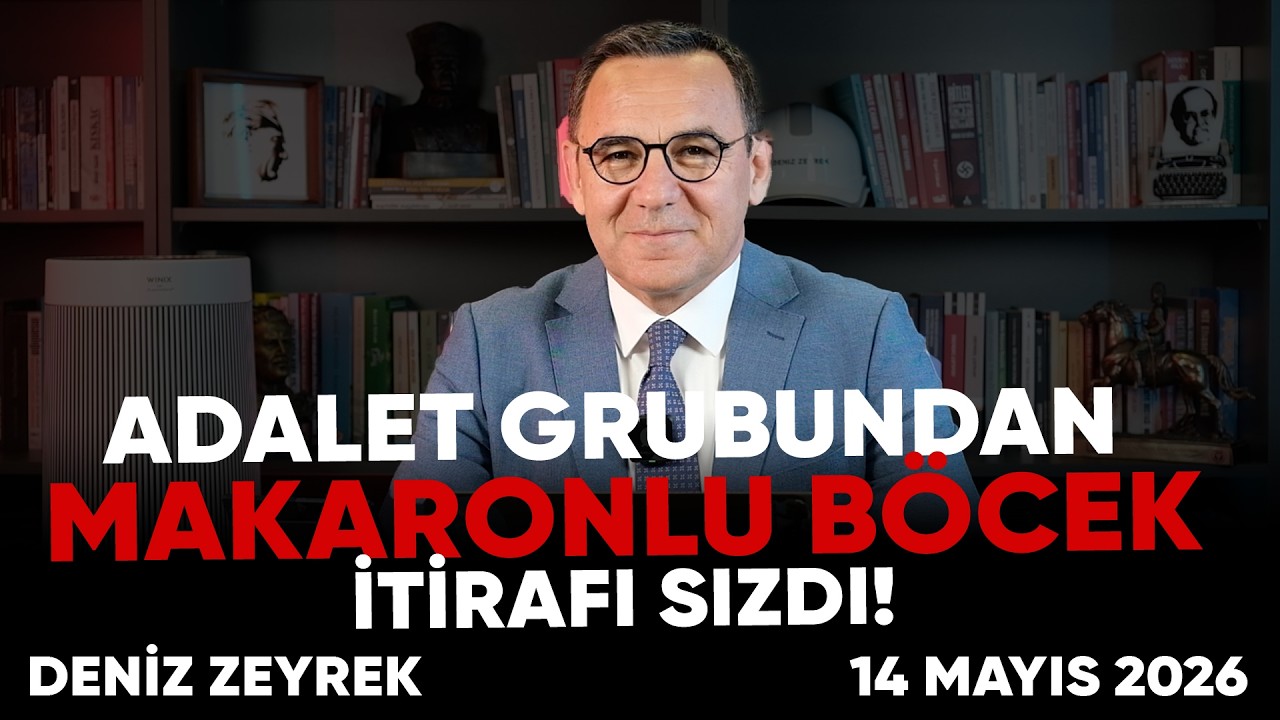 Deniz Zeyrek: "Adalet whastsapp grubundan Makaronlu Böcek itirafı sızdı!"