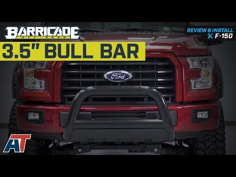 2004-2018 F150 Barricade 3.5" Bull Bar - Black Excluding Raptor Review & Install