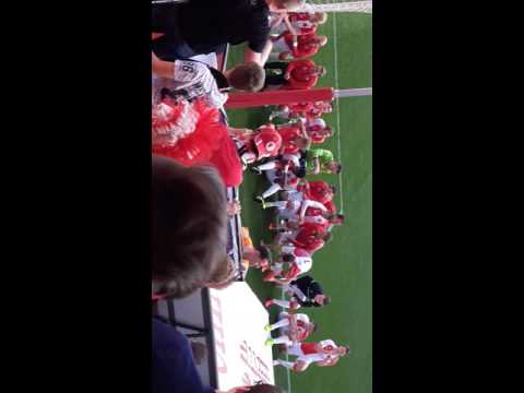 Děkovačka SK Slavia Praha vs FC Slovácko 8.5.2016