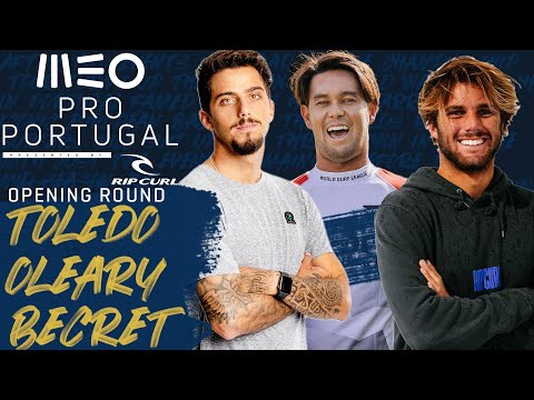 F.Toledo, C.O'Leary, J.Becret MEO Pro Portugal - Opening Round Heat Replay