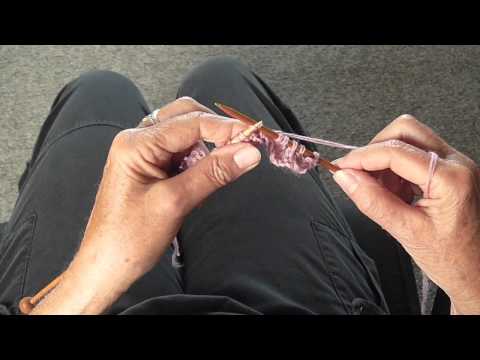 HOW TO KNIT A RUFFLE EDGE - BEGINNING
