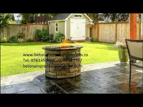 Beton Amprentat Bogodinț -Caraș-Severin  Tel.0761350488 -0766543767