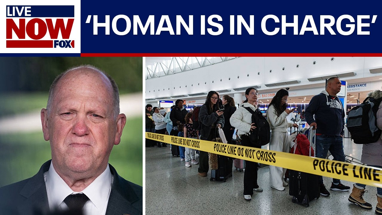 Trump: ICE agents deploying to airports starting Monday, Border Czar Homan in charge