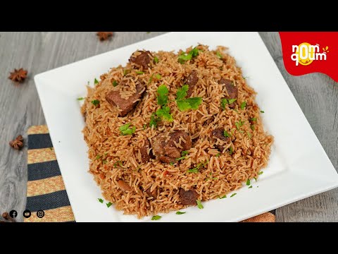 Bannu Beef Pulao | Nom Qoum The Food Channel