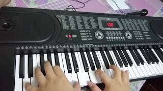 Video thumbnail for MK-2089 keyboard piano - Review played by Mint Max