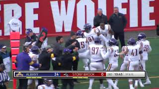 CAA Football Highlights: UAlbany 31, Stony Brook 26