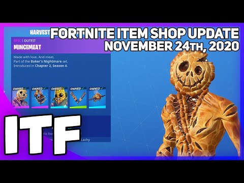 Fortnite Item Shop *NEW* HARVEST'S BOUNTY BUNDLE! [November 24th, 2020] (Fortnite Battle Royale)