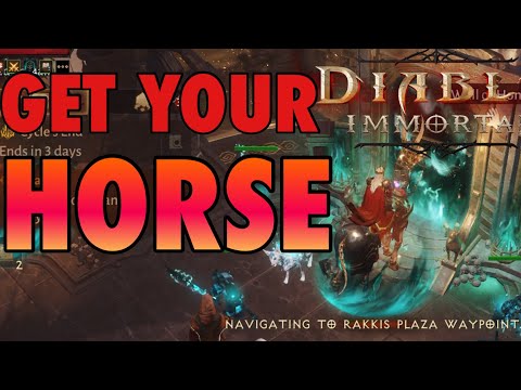 GET A HORSE! MAD KING REGALIA PHANTOM MARKET SKIN! Diablo Immortal