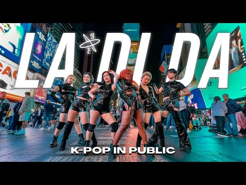 [KPOP IN PUBLIC NYC - ONE TAKE] EVERGLOW (에버글로우) - 'LA DI DA'  | FULL DANCE COVER in TIMES SQUARE