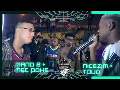 MANO B & MEC POKE X NICEZIM & TOUG - PRIMEIRA FASE - BATALHA MARGINOW - EDIÇÃO 02 - DUPLA CASADA