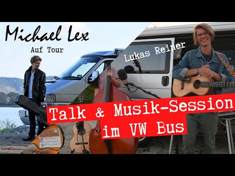 Straßenmusik, Songwriting & Italien: LUKAS REINER im Talk (Song: VW Bus) | Michael Lex - Auf Tour 🚌🎶