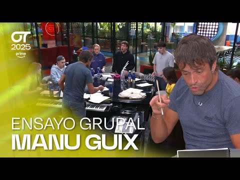 SEGUNDO ENSAYO de la GRUPAL de la GALA 9 con MANU GUIX (13 de noviembre) | OT 2025