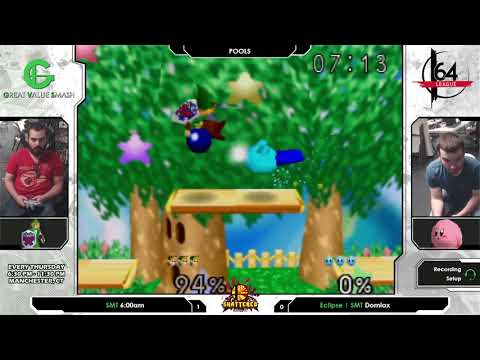 Smash 64: SMT | 6:00am (Link) V SMT | Domlax (Kirby) - Shattered 131 Tournament SSB64