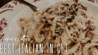 BEST ITALIAN IN CHARLOTTE?! | Mama Ricotta's Italian Restaurant | Midtown Charlotte, North Carolina