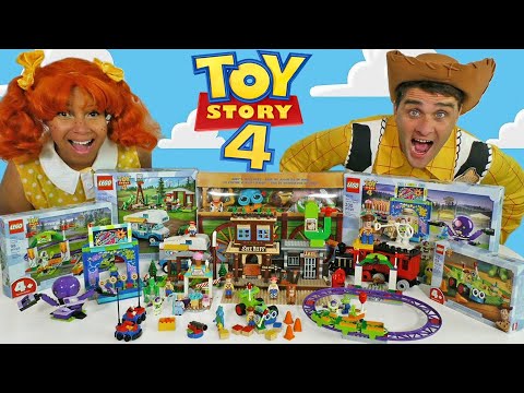 LEGO Toy Story 4 Showdown: Gabby Gabby vs Woody Mystery | Konas2002 Toy Review