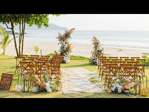 Phuket Wedding Planner - WEDDING BOUTIQUE PHUKET - Boho Tropical Wedding in Thailand - C&J