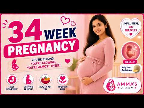 Week 34 Pregnancy | Baby Is Almost Ready for Birth!