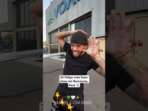 Zé Felipe indo para Barcarena, Pará ##zefelipe #shorts