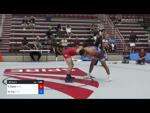 87 Kg Rr Rnd 3 - Vincent Baker, Blue Blood Wrestling Club Vs Michial Foy, Gopher Wrestling Club -