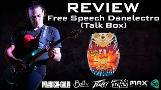 Video thumbnail for Teste do pedal Talk box - Danelectro - Maurício Gallo by Maurício Gallo