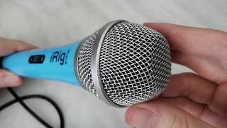 Video thumbnail for Irig Voice condenser microphone review by Unbox Minutes