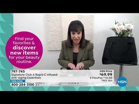 Signature Club A Rapid C Infused Anti-Aging Essentials mit …