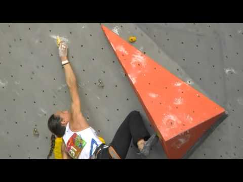 IFSC World Cup Lead Puurs 2011 - Semi Finals - Alizée Dufraisse