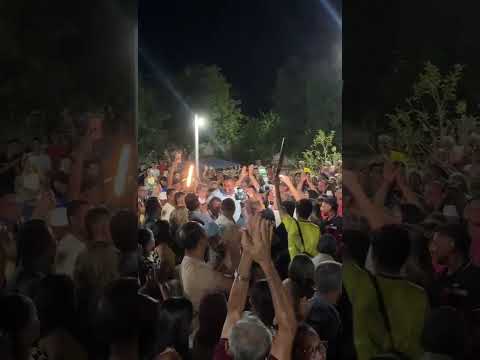 Joel Rodrigues é recebido por multidão em Curimatá durante agenda no Sul do Piauí; veja o vídeo