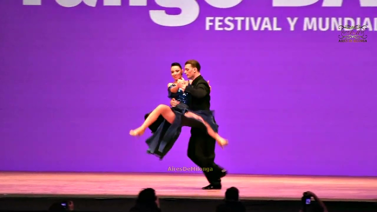 Final tango escenario Mundial de Tango 2024 Valentin Bobkov Ekaterina Tsybrova #tangoba #tangodance