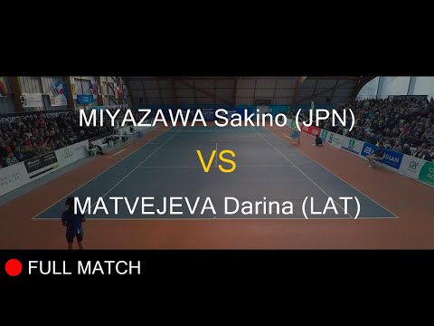 MIYAZAWA Sakino (JPN) VS MATVEJEVA Darina (LAT) - Open Super 12 Auray 2023 - Girls Final