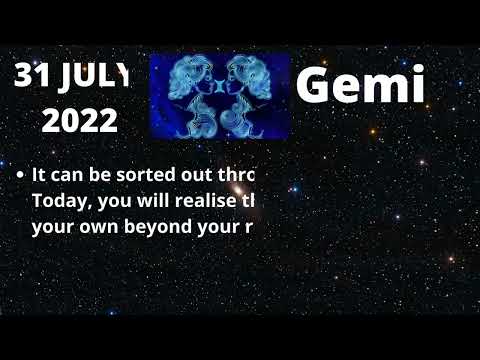 Gemini 31 July 2022 Horoscope Today, Rashifal, Lucky Colour, Astrological Prediction