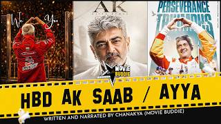 WHY FANS LOVE AK?  | HAPPY BIRTHDAY AK | AJITH KUMAR | Movie Buddie