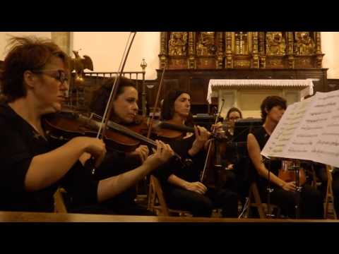 Bergarako Orkestra Sinfonikoa... 2016ko Ekainaren 24an San Pedro Parrokian Bergara.