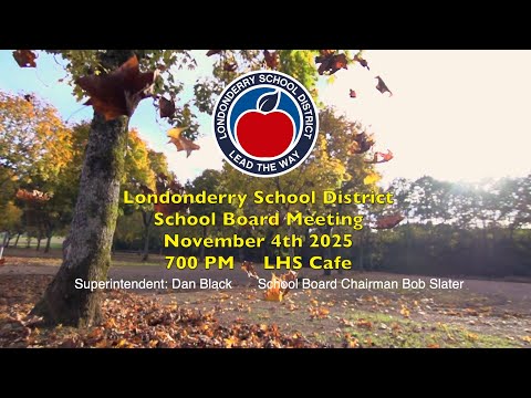 School Board Meeting 11-4-25