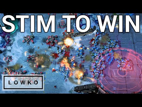 StarCraft 2: STIM TO WIN! (HerOMaRinE vs Clem)