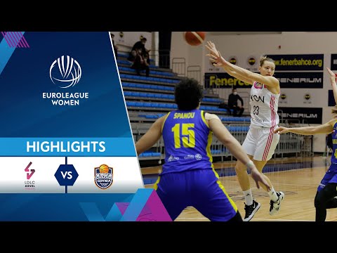 Marine Johannes puts on a show with 9 nice assists | LDLC ASVEL Feminin v VBW Arka Gdynia | ELW