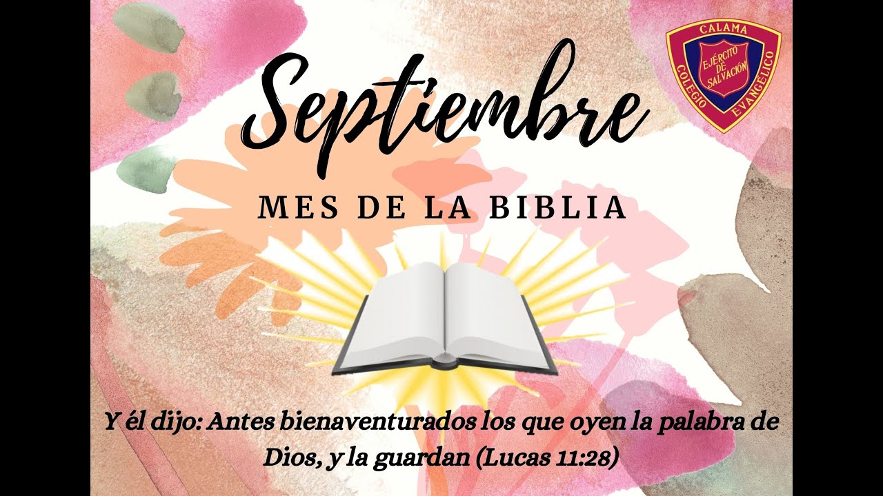 Devocional JÓVENES; Mes de la Biblia: La Biblia es alimento