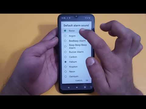 how to disable alarm sound in Nokia c20 Plus, Nokia c20 plus alarm sound setting