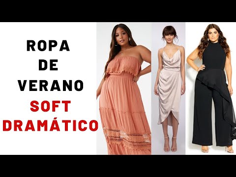 #SoftDramatic Summer Outfits for Kibbe's Soft Dramatic