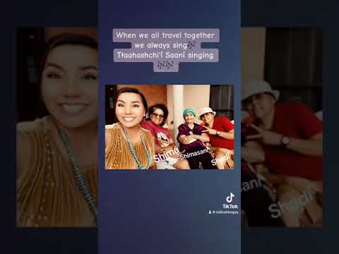 Talibah and family sing traditional Navajo skip dance song