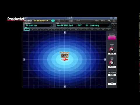 Roland INTEGRA-7 Sound Module iPad Editor Demo - Sweetwater Sound