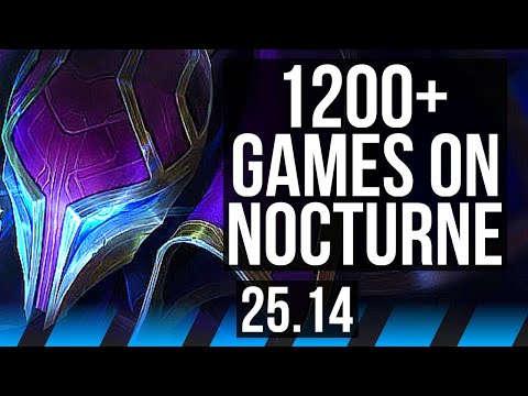 NOCTURNE vs ZOE (MID) | 4/1/12, 1200+ games | KR Challenger | 25.14