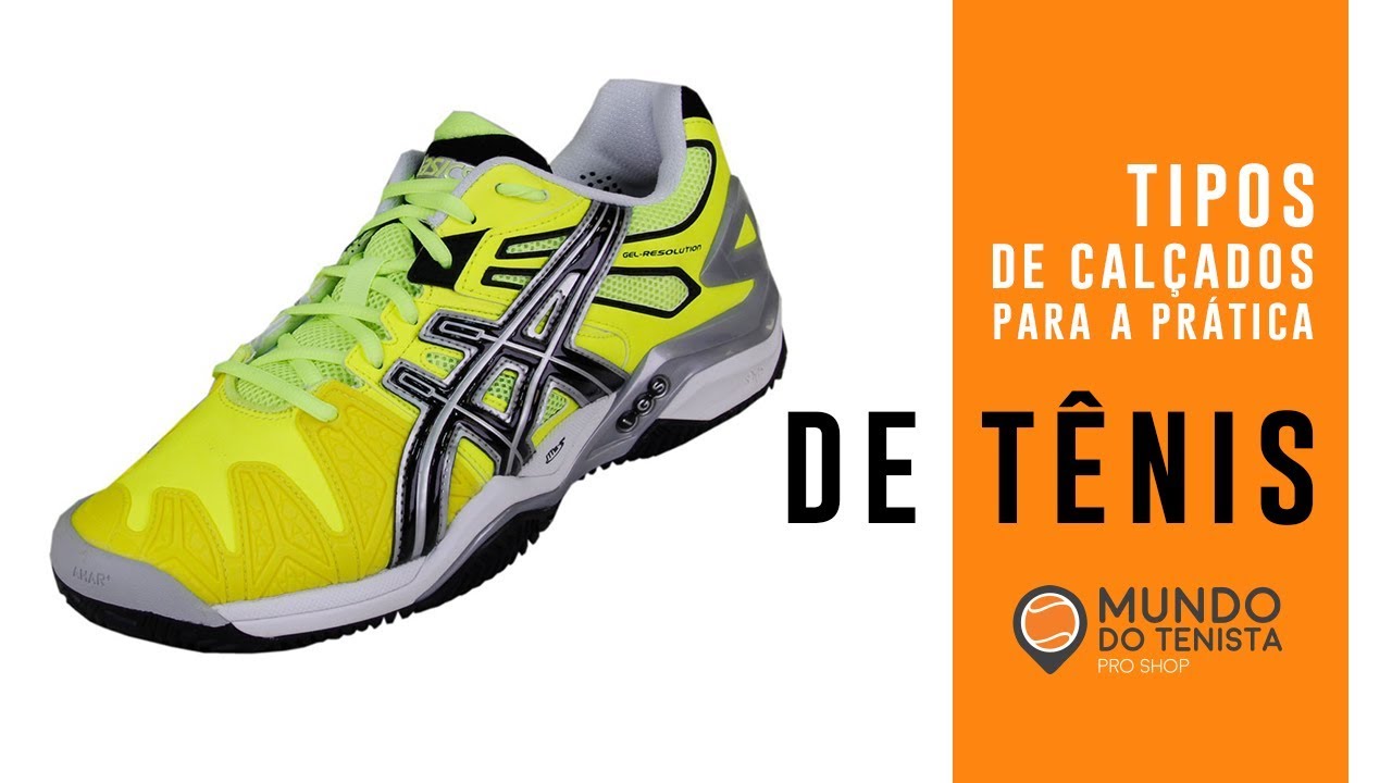 Watch Now TIPOS DE CALÇADOS PARA PRÁTICA DE TENNIS TIPOS DE CALÇADOS PARA PRÁTICA DE TENNIS
