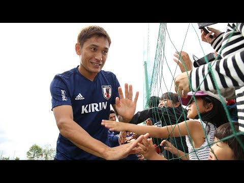 【日本代表活動日記】9/8 北海道での合宿最終日、地元の方々とふれあう