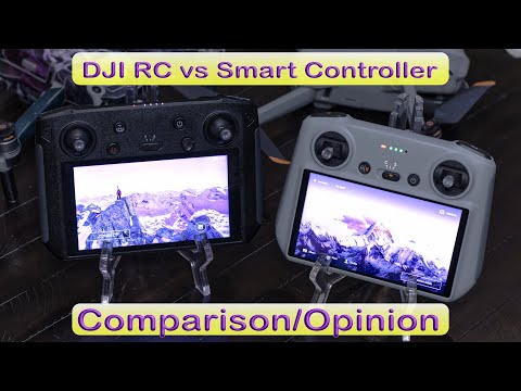 DJI RC vs Smart Controller - Stats - Testing - Opinion