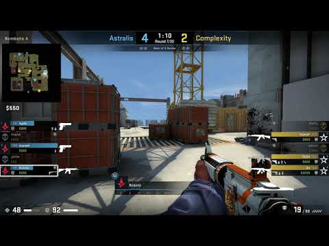 CS:GO POV Demo Bubzkji (28-16) Astralis vs Complexity (Vertigo)