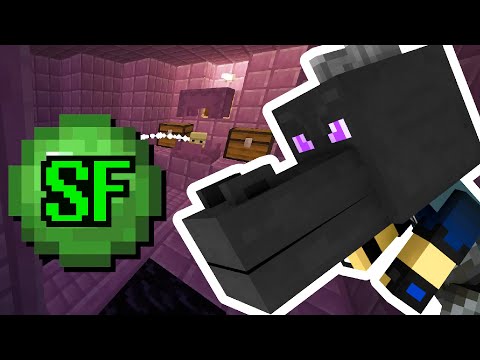 Defeating the DRAGON - Slimefun Survival #20